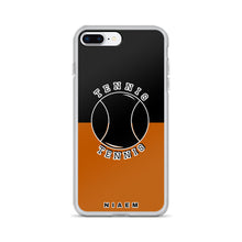 Load image into Gallery viewer, Tennis iPhone Case (Black &amp; Brown 1)