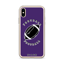 Load image into Gallery viewer, American Football iPhone Case (Purple)