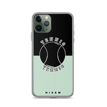 Load image into Gallery viewer, Tennis iPhone Case (Black &amp; Green 5)
