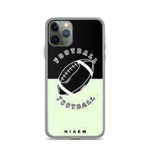 Load image into Gallery viewer, American Football iPhone Case (Black &amp; Green 2)