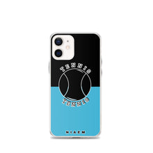 Load image into Gallery viewer, Tennis iPhone Case (Black &amp; Blue 7)