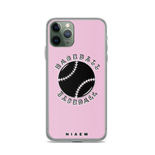 Load image into Gallery viewer, Baseball iPhone Case (Pink 4)