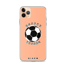Load image into Gallery viewer, Soccer iPhone Case (Orange 2)