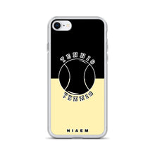 Load image into Gallery viewer, Tennis iPhone Case (Black &amp; Yellow 2)
