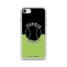 Load image into Gallery viewer, Tennis iPhone Case (Black &amp; Green 3)