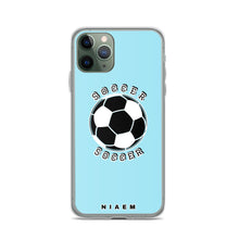 Load image into Gallery viewer, Soccer iPhone Case (Blue 6)
