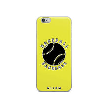 Load image into Gallery viewer, Baseball iPhone Case (Yellow 3)