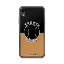 Load image into Gallery viewer, Tennis iPhone Case (Black &amp; Nude)
