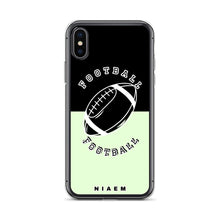 Load image into Gallery viewer, American Football iPhone Case (Black &amp; Green 2)