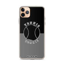 Load image into Gallery viewer, Tennis iPhone Case (Black &amp; Grey)