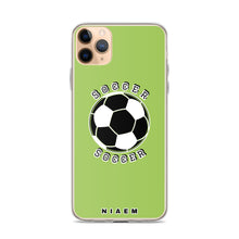 Load image into Gallery viewer, Soccer iPhone Case (Green 3)
