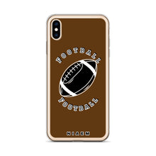 Load image into Gallery viewer, American Football iPhone Case (Brown)