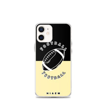 Load image into Gallery viewer, American Football iPhone Case (Black &amp; Yellow 2)