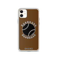 Load image into Gallery viewer, Baseball iPhone Case (Brown)