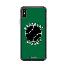 Load image into Gallery viewer, Baseball iPhone Case (Green 1)
