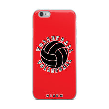 Load image into Gallery viewer, Volleyball iPhone Case (Red 1)