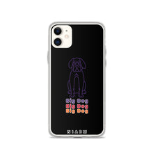 Load image into Gallery viewer, Purple Big Dog iPhone Case