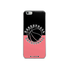 Load image into Gallery viewer, Basketball iPhone Case (Black &amp; Pink 2)
