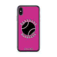 Load image into Gallery viewer, Baseball iPhone Case (Pink)