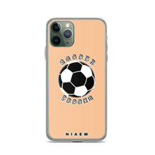Load image into Gallery viewer, Soccer iPhone Case (Nude 1)