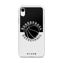 Load image into Gallery viewer, Basketball iPhone Case (Black &amp; Grey 3)