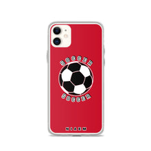 Load image into Gallery viewer, Soccer iPhone Case (Red)