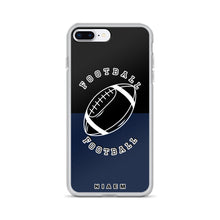 Load image into Gallery viewer, American Football iPhone Case (Black &amp; Navy)