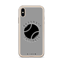Load image into Gallery viewer, Baseball iPhone Case (Grey 1)