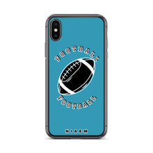 Load image into Gallery viewer, American Football iPhone Case (blue)