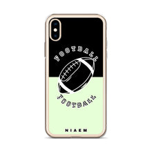 Load image into Gallery viewer, American Football iPhone Case (Black &amp; Green 2)