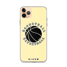 Load image into Gallery viewer, Basketball iPhone Case (Yellow 2)