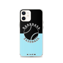Load image into Gallery viewer, Baseball iPhone Case (Black &amp; Blue 6)