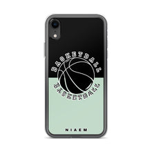Load image into Gallery viewer, Basketball iPhone Case (Black &amp; Green 5)