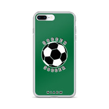 Load image into Gallery viewer, Soccer iPhone Case (Green 1)