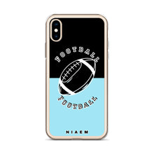 Load image into Gallery viewer, American Football iPhone Case (Black &amp; Blue 6)