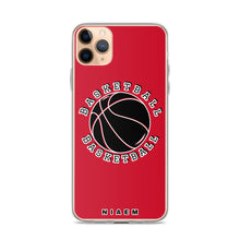 Load image into Gallery viewer, Basketball iPhone Case (Red)