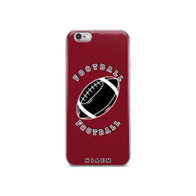Load image into Gallery viewer, American Football iPhone Case (Red 2)