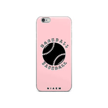 Load image into Gallery viewer, Baseball iPhone Case (Pink 3)