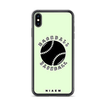 Load image into Gallery viewer, Baseball iPhone Case (Green 2)