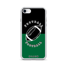 Load image into Gallery viewer, American Football iPhone Case (Black &amp; Green 1)