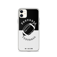 Load image into Gallery viewer, American Football iPhone Case (Black &amp; Grey 3)