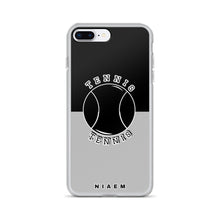 Load image into Gallery viewer, Tennis iPhone Case (Black &amp; Grey 2)
