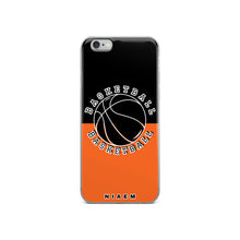 Load image into Gallery viewer, Basketball iPhone Case (Black &amp; Orange)