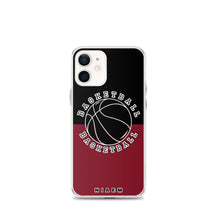 Load image into Gallery viewer, Basketball iPhone Case (Black &amp; Red 2)