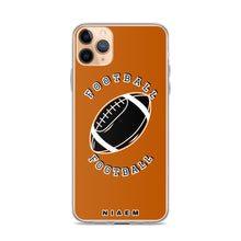 Load image into Gallery viewer, American Football iPhone Case (Brown 1)