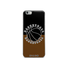 Load image into Gallery viewer, Basketball iPhone Case (Black &amp; Brown)