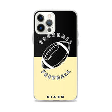 Load image into Gallery viewer, American Football iPhone Case (Black &amp; Yellow 2)