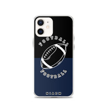 Load image into Gallery viewer, American Football iPhone Case (Black &amp; Navy)