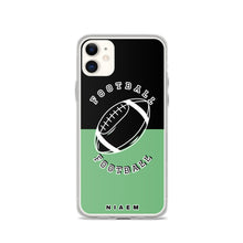 Load image into Gallery viewer, American Football iPhone Case (Black &amp; Green 4)