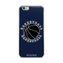 Load image into Gallery viewer, Basketball iPhone Case (Navy)